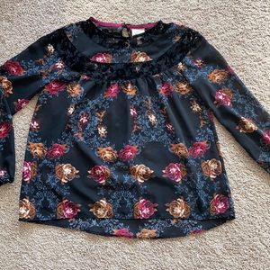 Knox Rose long sleeve blouse